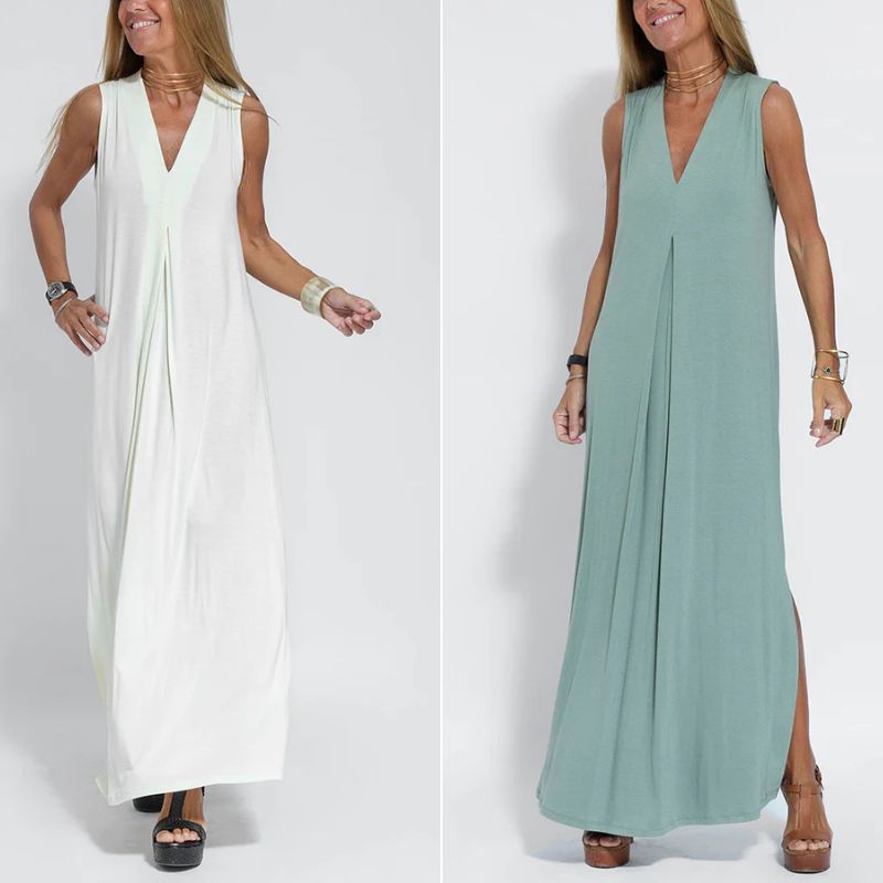 Olivia | Luxe Comfort Dress & Cardigan Set