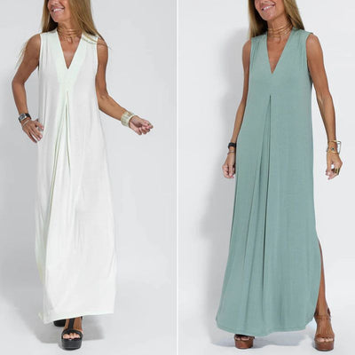 Olivia | Luxe Comfort Dress & Cardigan Set