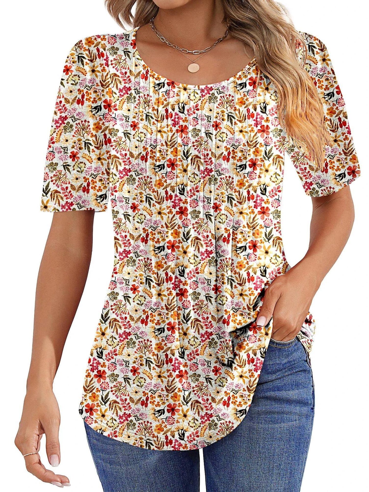 Ariala | Summer Pleated Top