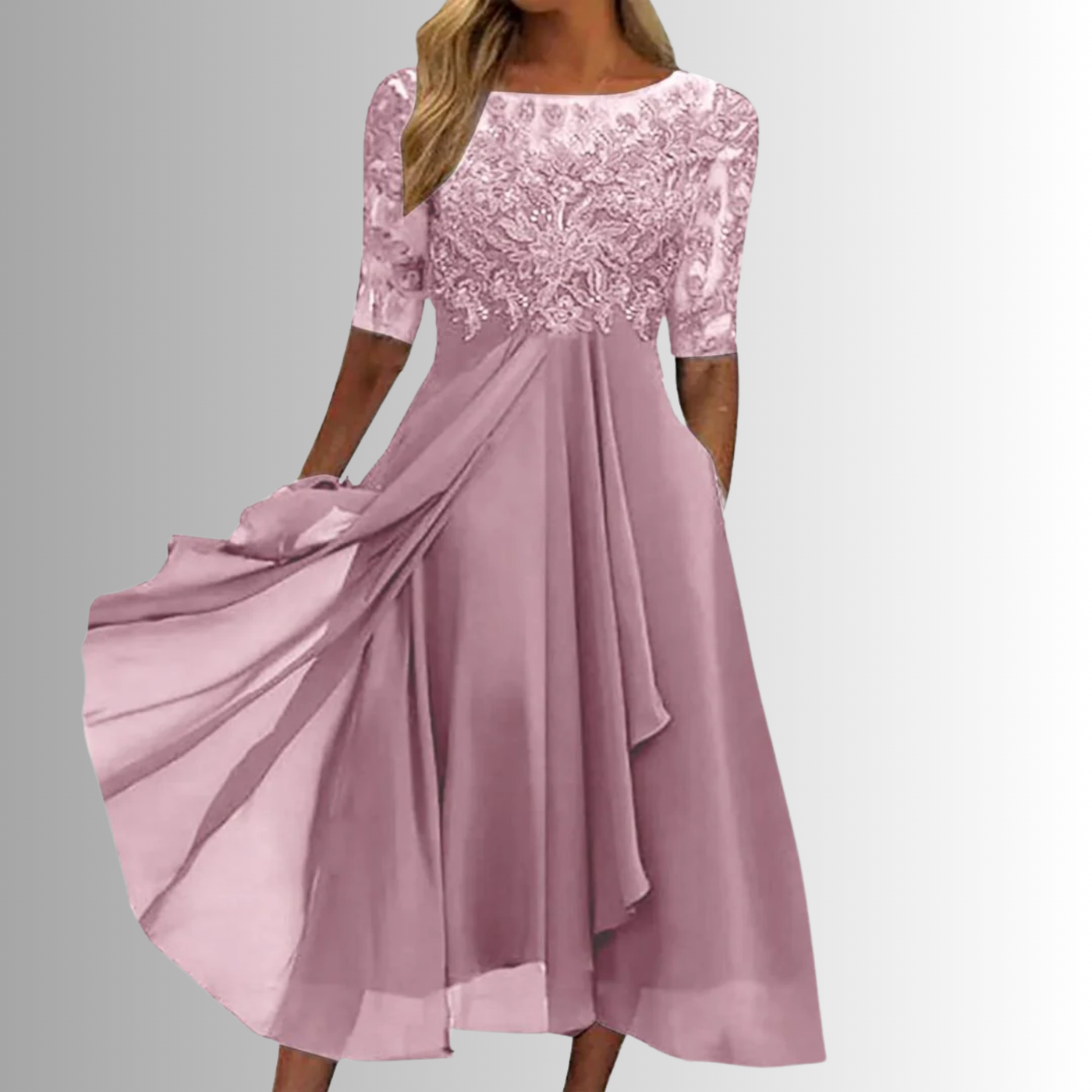 Laura | Elegant Summer Party Dress