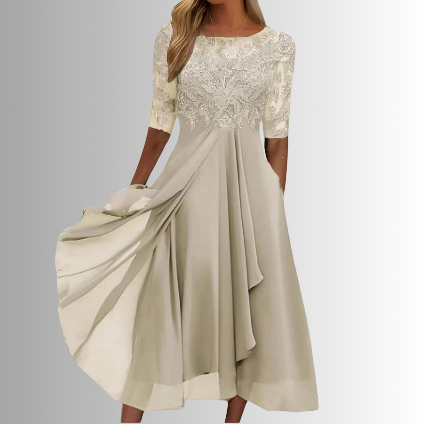 Laura | Elegant Summer Party Dress