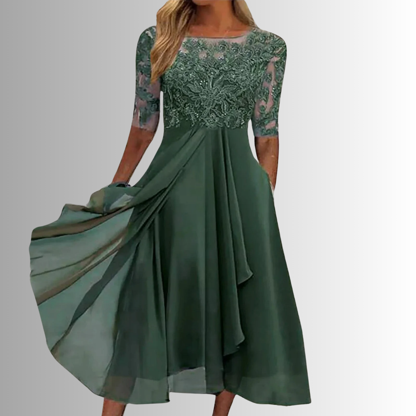 Laura | Elegant Summer Party Dress