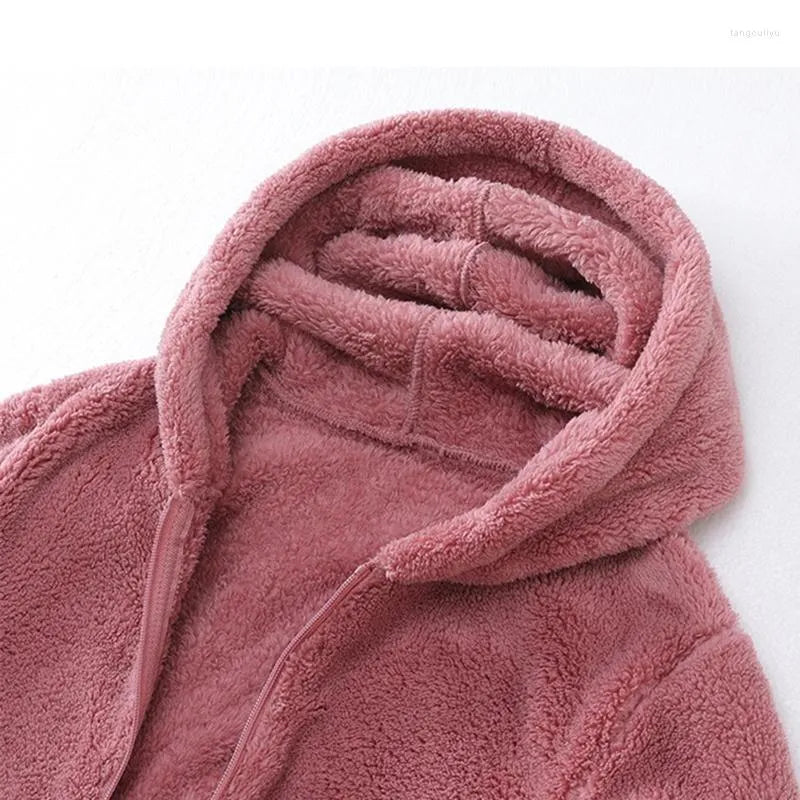 Avery | Ultra Cozy Coral Fleece Hoodie