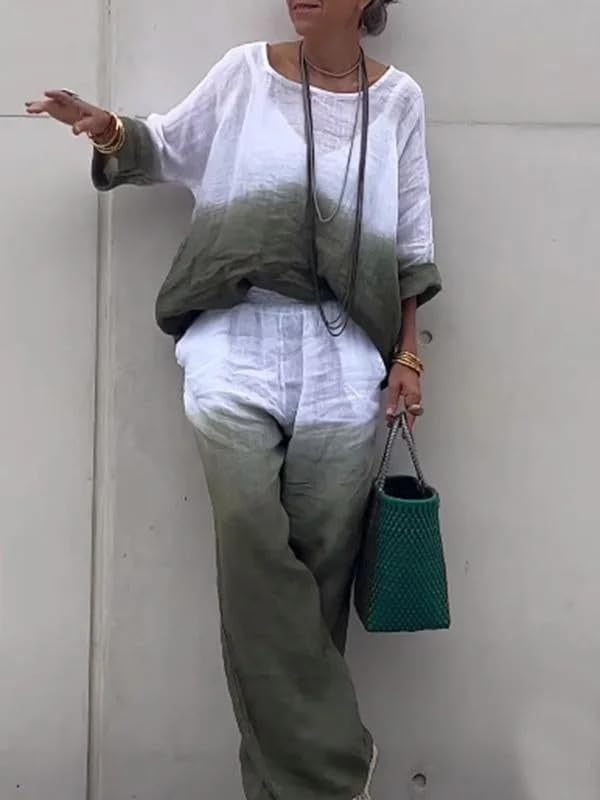 Olivia | Cozy Chic Relaxed Shirt and Pant Ensemble
