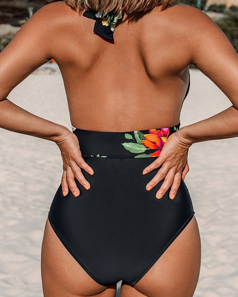 Aubrey | Floral Swimwear