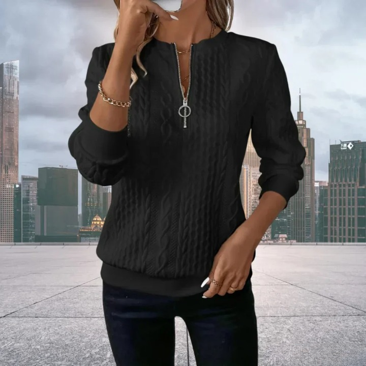 Alarry | Zip-Up Sweater