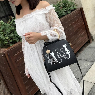 Layla | Adorable Kitty Handbag