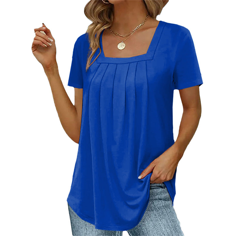 Brenda | Chic Pleated Blouse