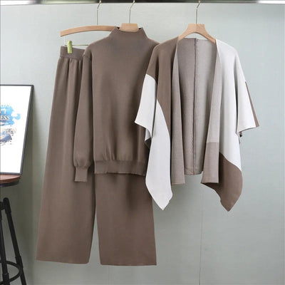 Alyssa | Chic Knitted Three-Piece Set