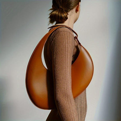 Sophia Chic Simplicity | Elegant Solid Color Hobo Bag