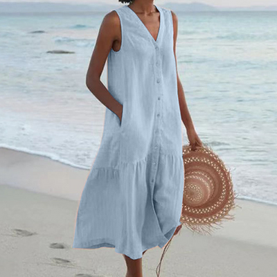 Celi | Stylish Tummy Covering Summer Dress