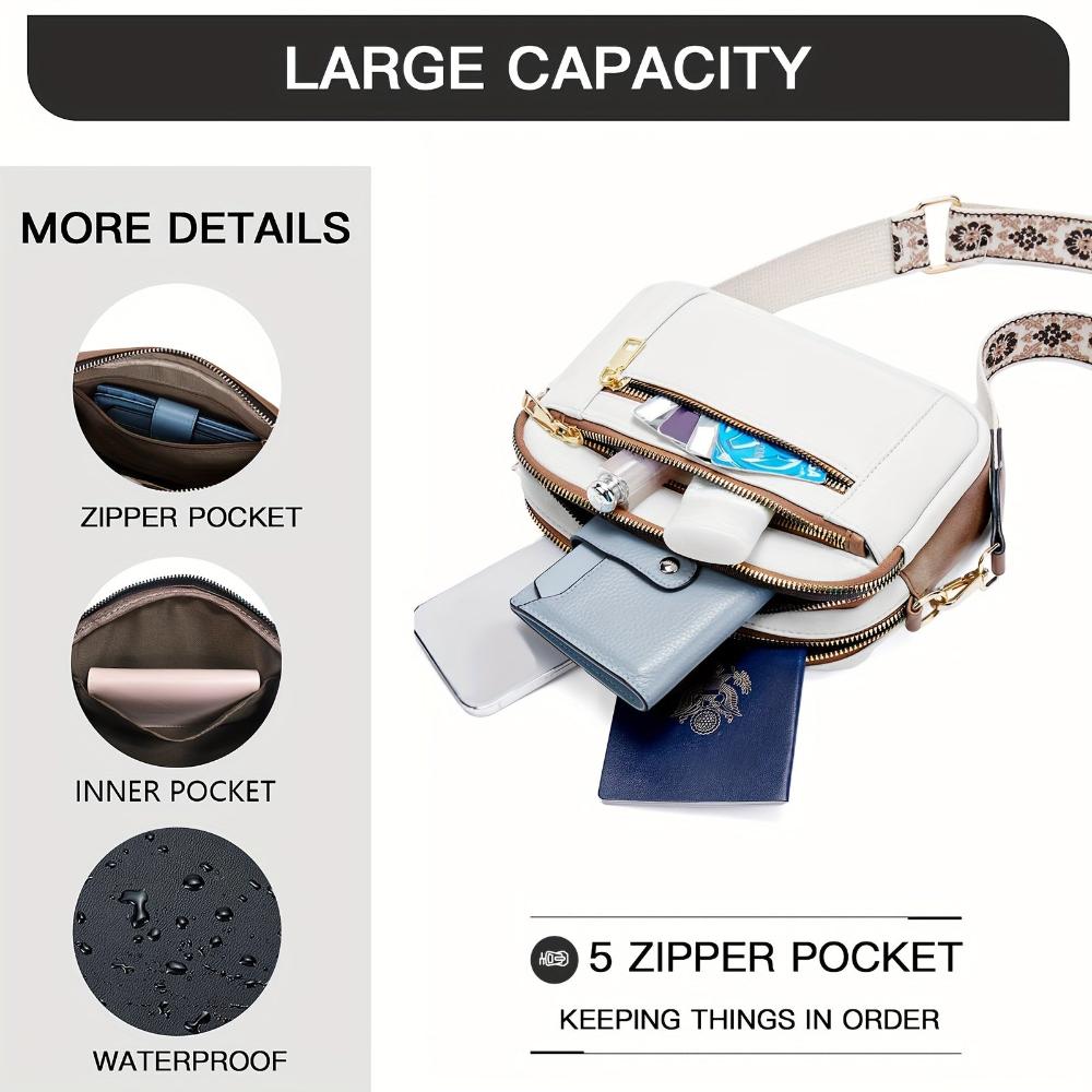Avery Luxe Statement | Elegant Crossbody Purse Bag