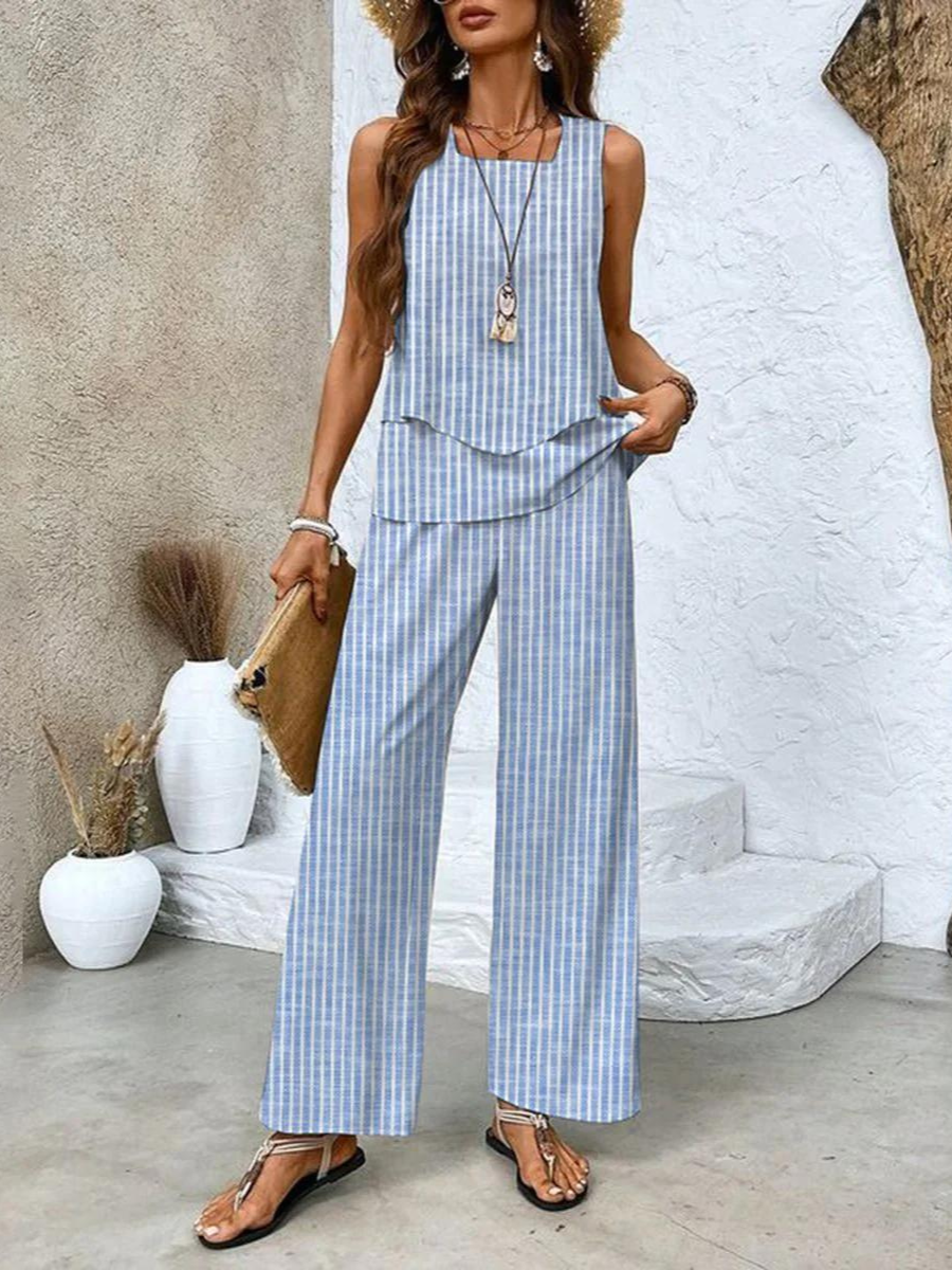 Alba | Stylish Floral Top | Trouser Set