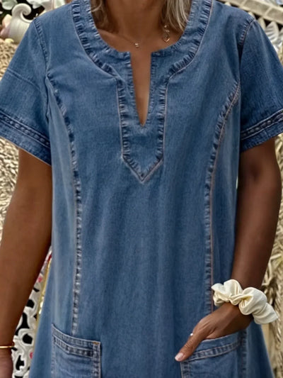 Kiara | Classic Denim Dress