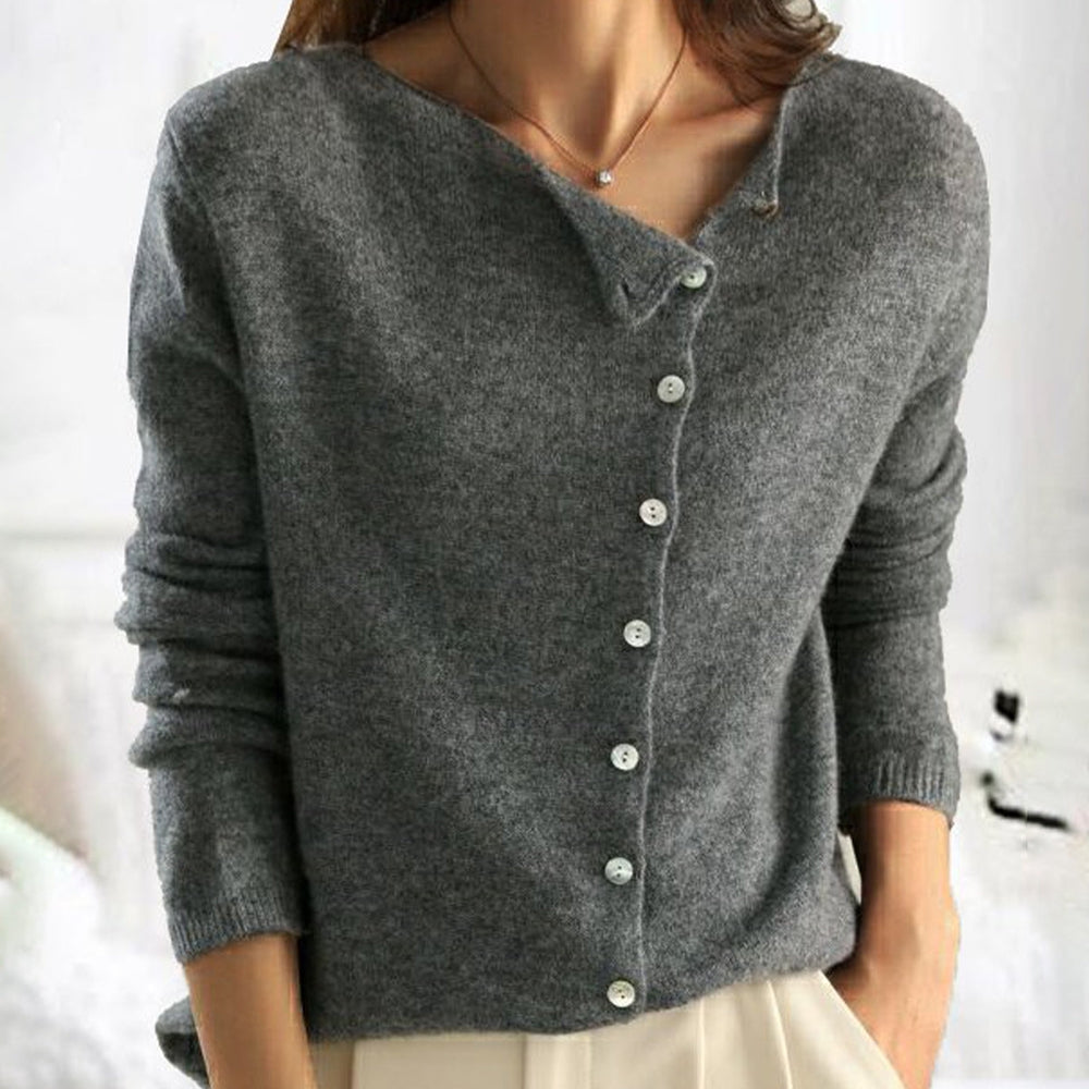 Ember | Elegant Wool Jacket with Side Closure