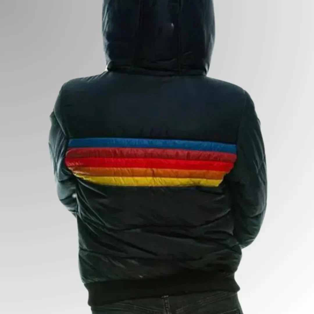 Sierra | Women’s Retro Striped Puffer Jacket