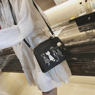 Layla | Adorable Kitty Handbag