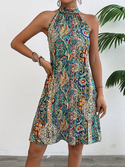 Lila | Chic Halterneck Dress