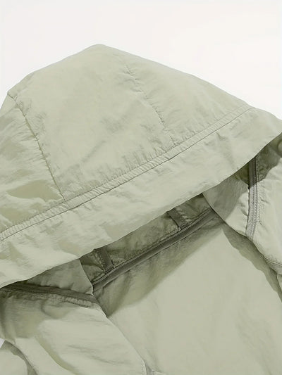 Carter | Waterproof Windbreaker Jacket with Adjustable Hood for Outdoor Adventures