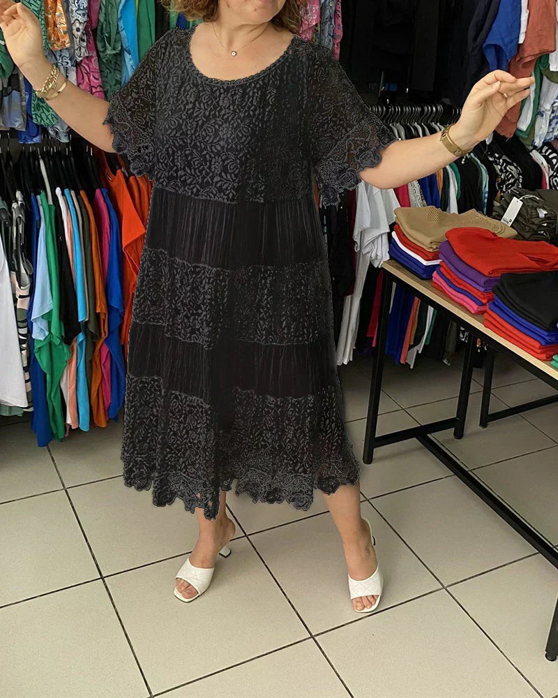 Alba | Casual Lace Dress