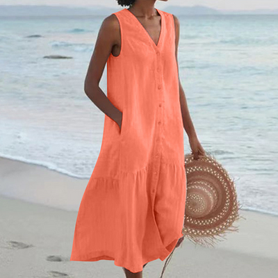 Celi | Stylish Tummy Covering Summer Dress