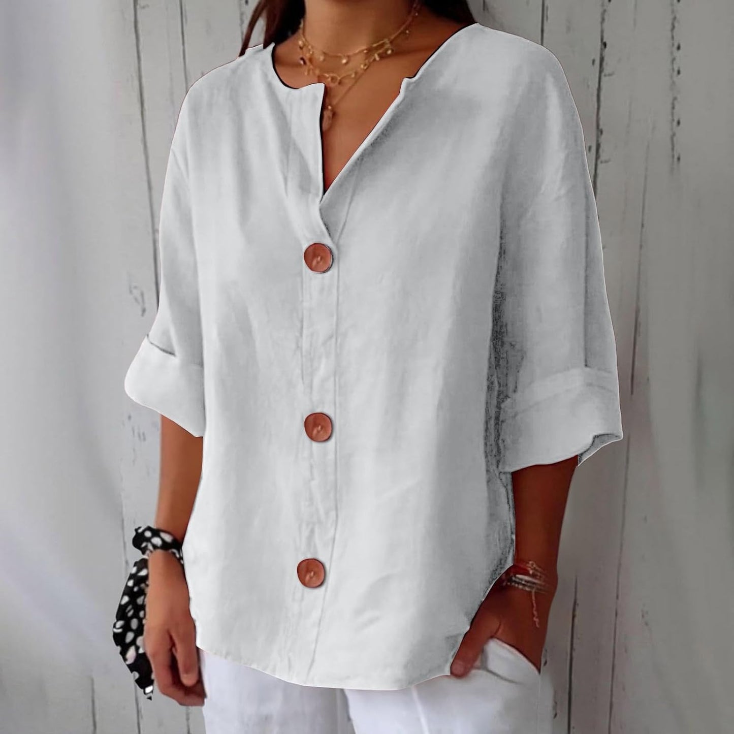 Lyca | Breezy Texture Blouse