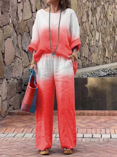 Olivia | Cozy Chic Relaxed Shirt and Pant Ensemble
