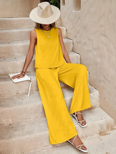 Addison | Chic Top and Pants Ensemble