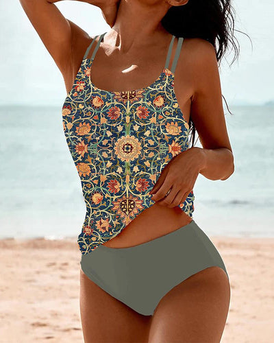 Sophie | Stylish Printed Tankini