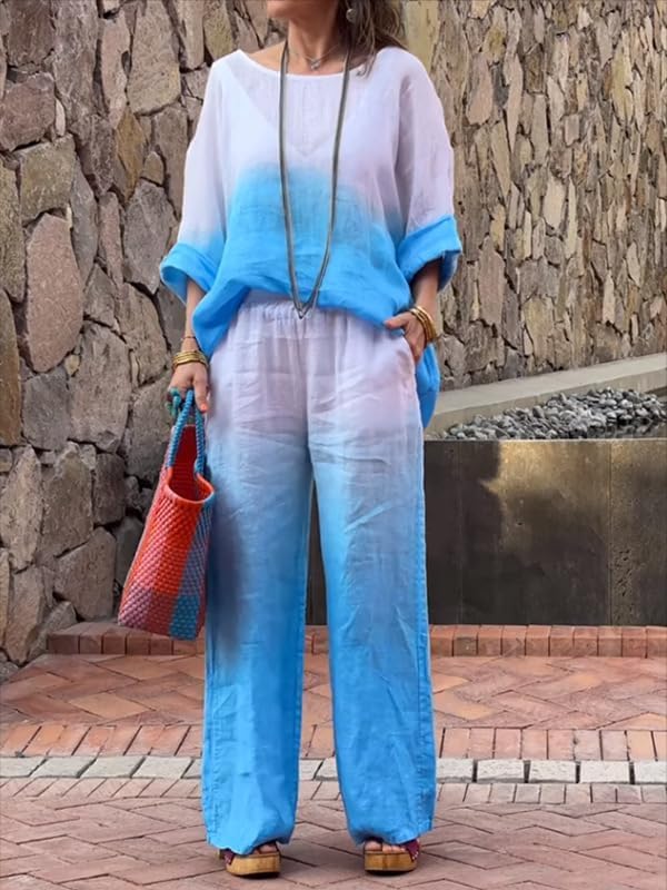 Olivia | Cozy Chic Relaxed Shirt and Pant Ensemble