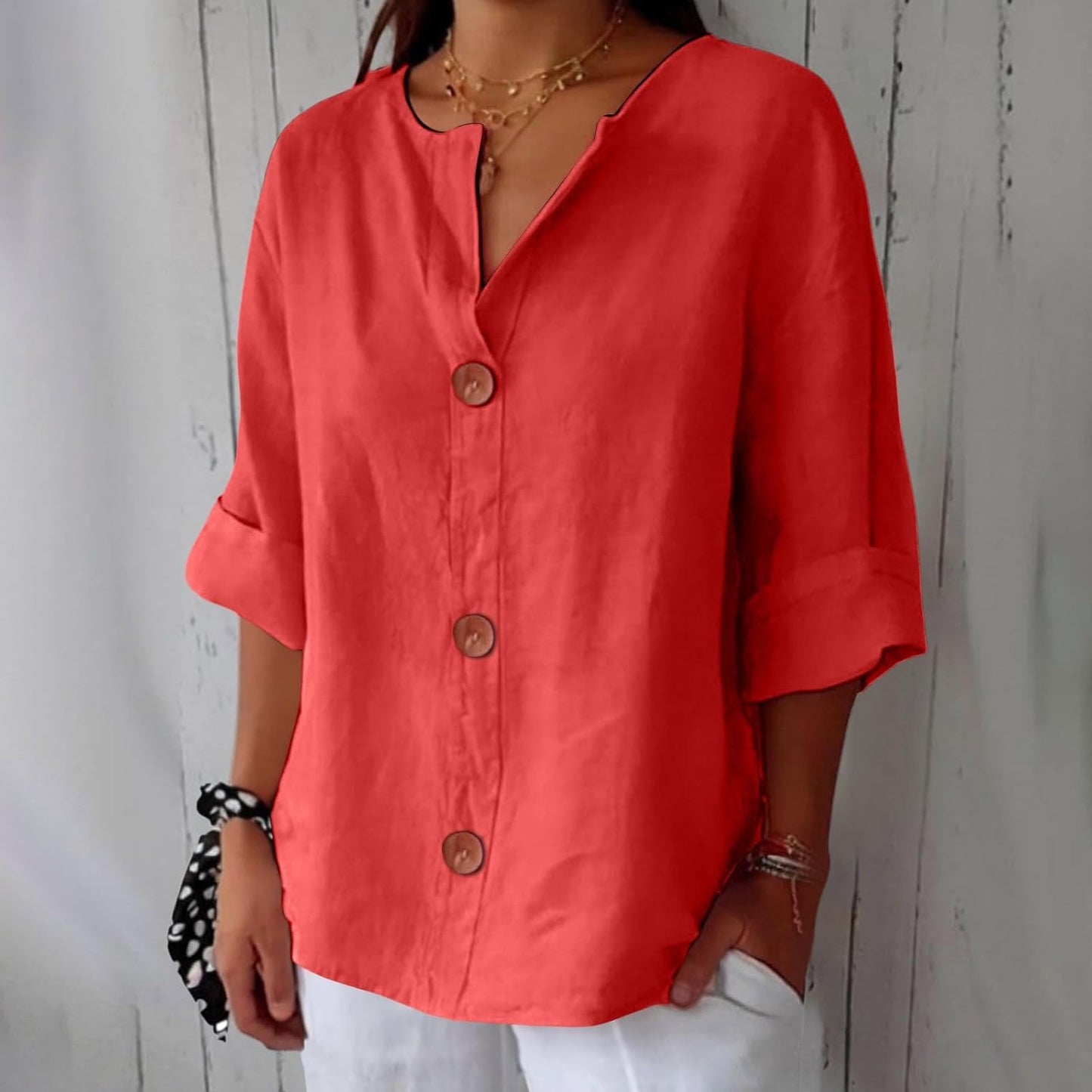 Lyca | Breezy Texture Blouse