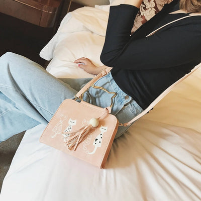Layla | Adorable Kitty Handbag