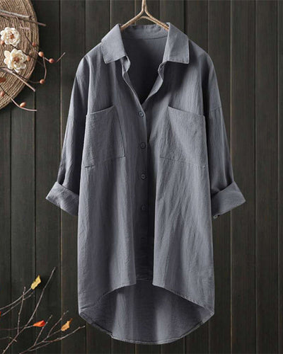 Sophia | Relaxed Fit Solid Color Top