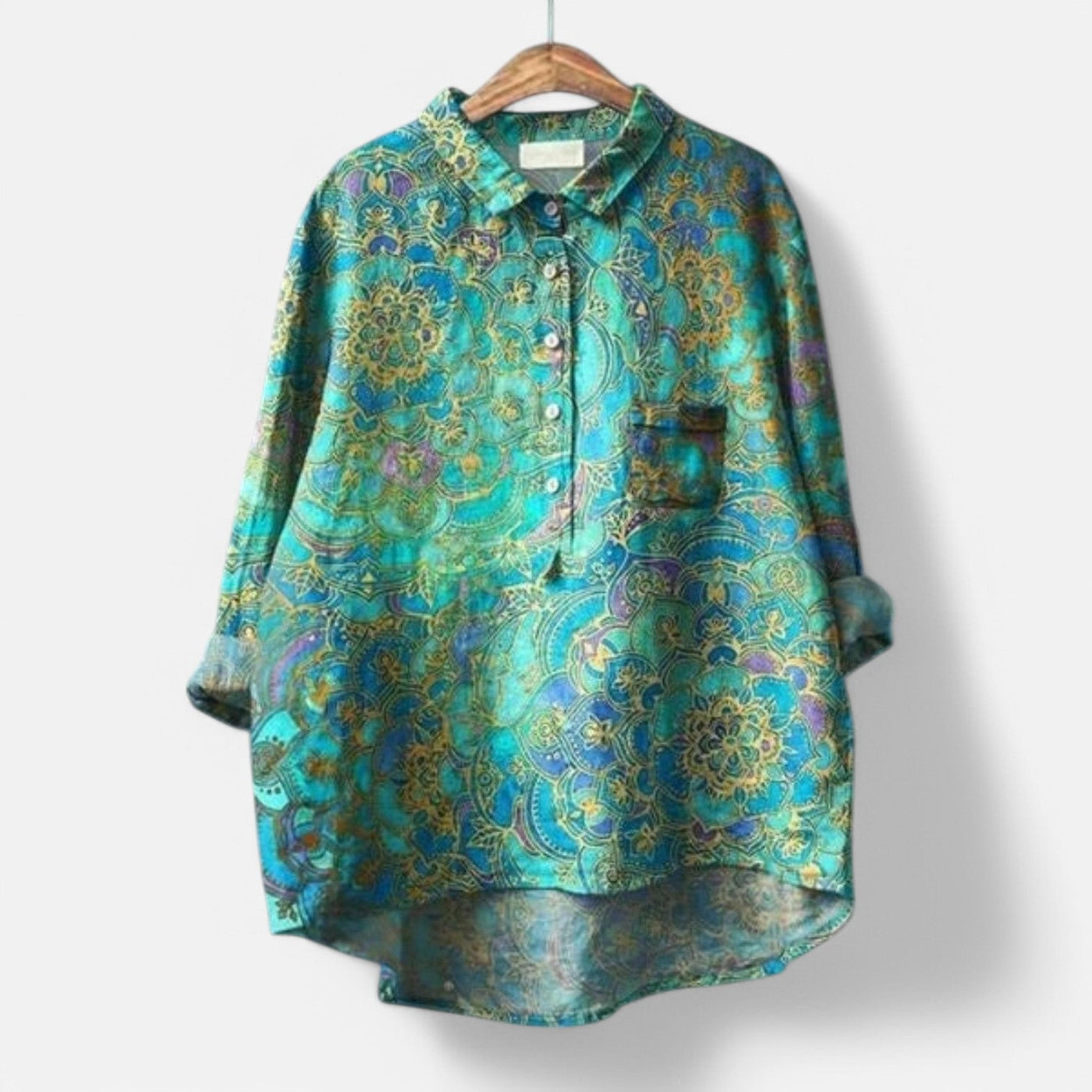 Kiara | Chic Floral Loose Fit Blouse