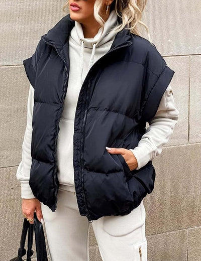 Charlotte | Cozy Short Sleeve Puffer Jacket