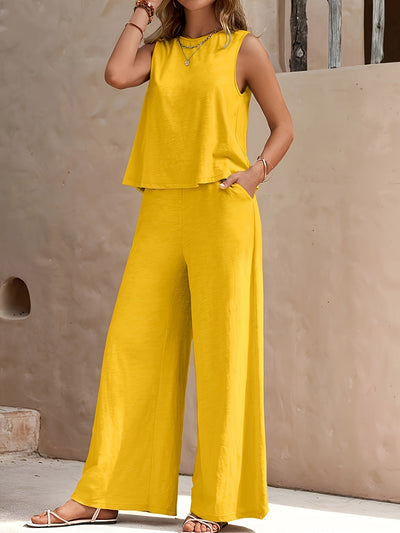 Addison | Chic Top and Pants Ensemble