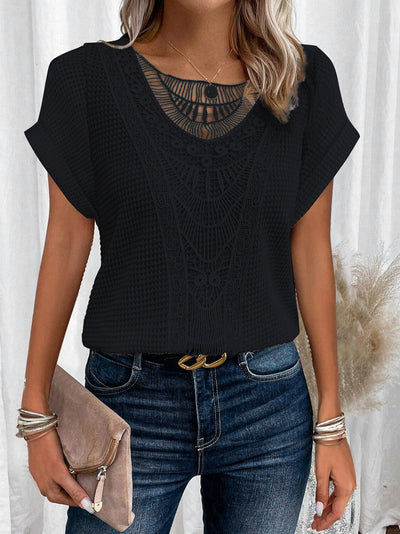 Clio | Elegant Knitted Top Featuring Exquisite Details