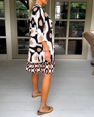 Sophie | Chic Floral Midi Dress