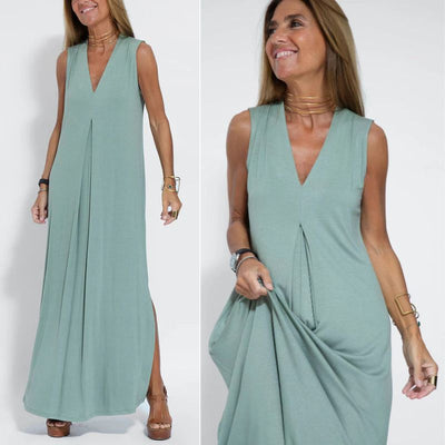Olivia | Luxe Comfort Dress & Cardigan Set