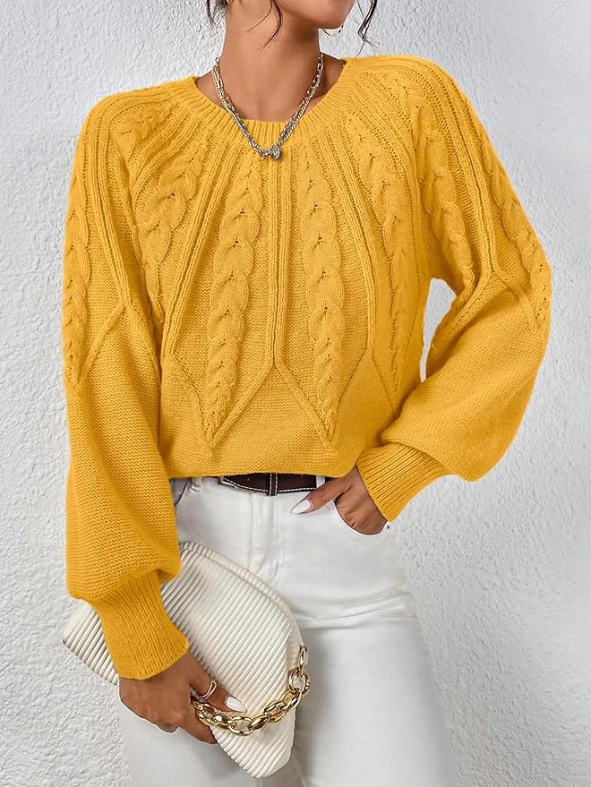 Liam | Cozy Cable Knit Sweater