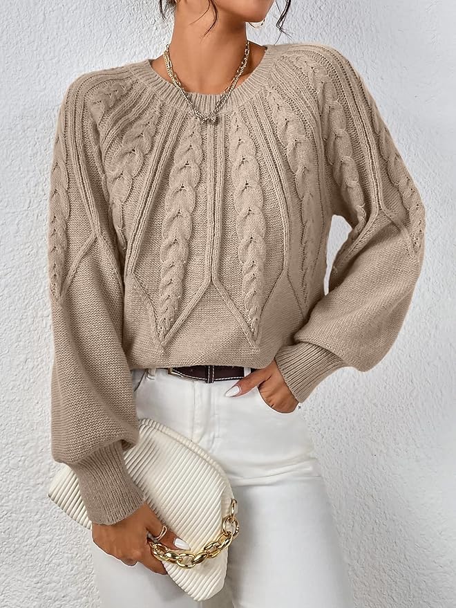 Liam | Cozy Cable Knit Sweater