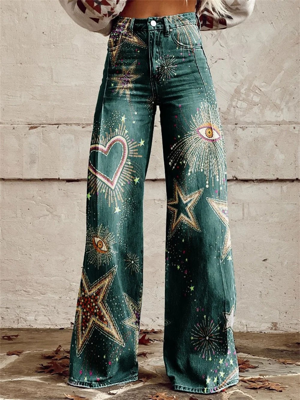 Sophia | Wide Leg High Waisted Pants