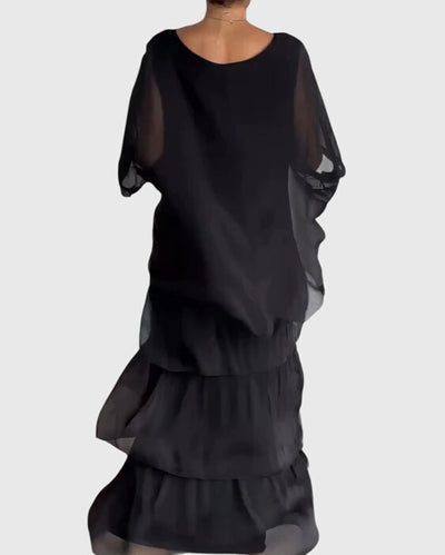 Susan™ | Długa i Jasna Elegancka Sukienka