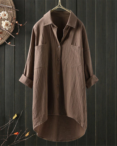 Sophia | Relaxed Fit Solid Color Top
