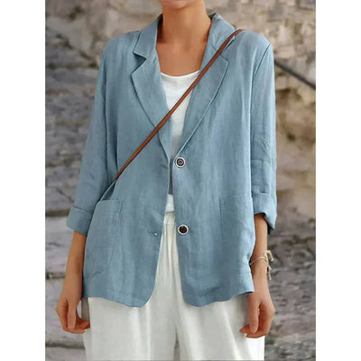 Valeria | Lightweight Blazer with Rolled Sleeves