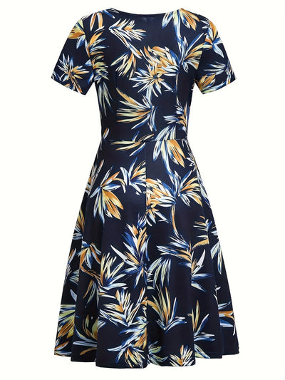 Emma | Chic Tropical Dress