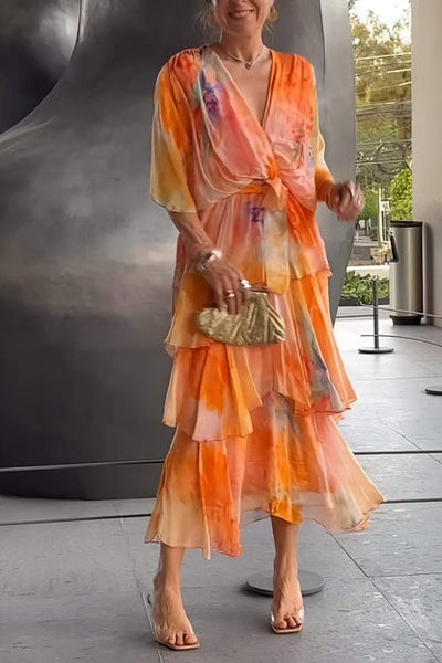 Jade | Elegant Bohemian Maxi Dress