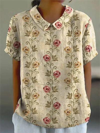Lily | Chic Floral Blouse