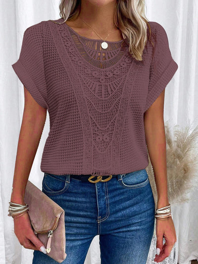 Clio | Elegant Knitted Top Featuring Exquisite Details