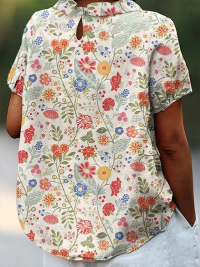 Lily | Chic Floral Blouse